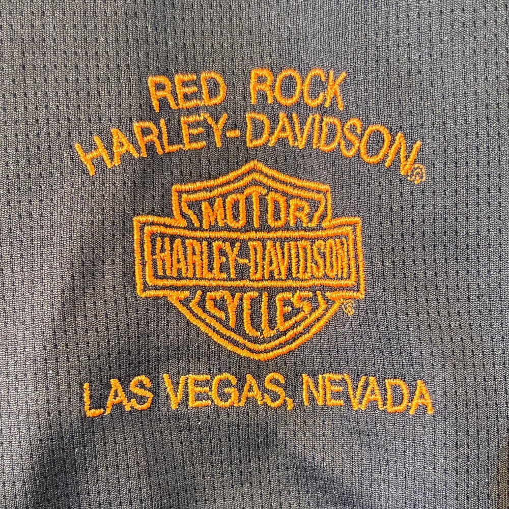 Vintage Harley-Davidson-Red Rock (L)